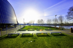 Hochwasserschutz am Weserstadion in Bremen, Planungsbüro Kreikenbaum & Heinemann, Architekten und Ingenieure für Stadt- Landschafts- und Freiraumplanung, Bremen